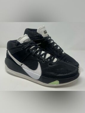 Nike KD 13 TB Black Platinum Kevin Durant Basketball Mesh Mid Top Sneakers